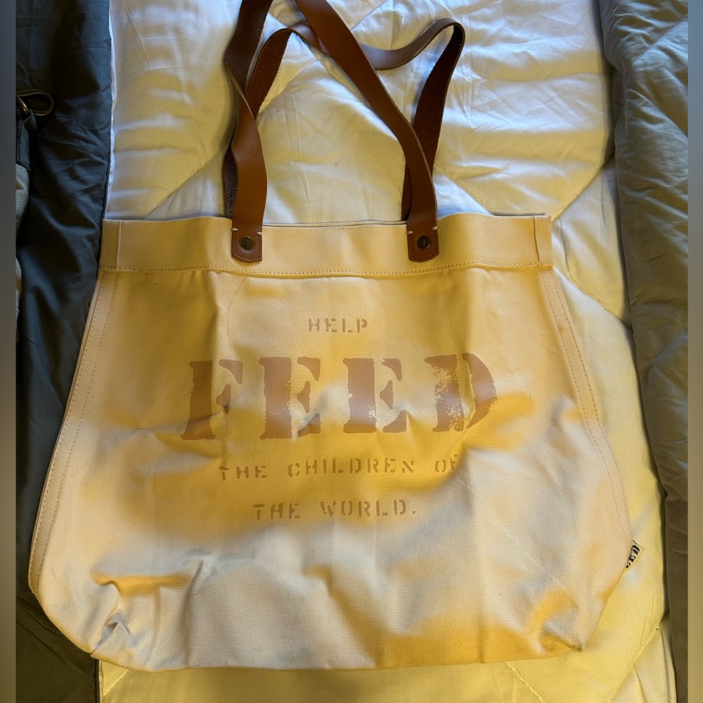 Feed me fight me reusable tote
